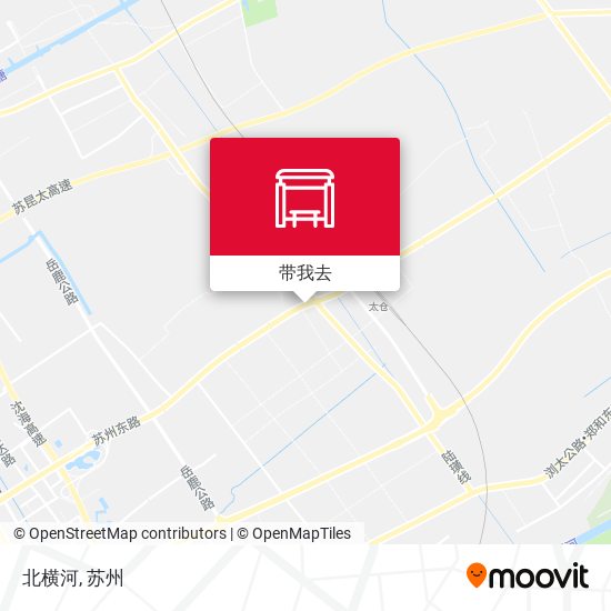 北横河地图