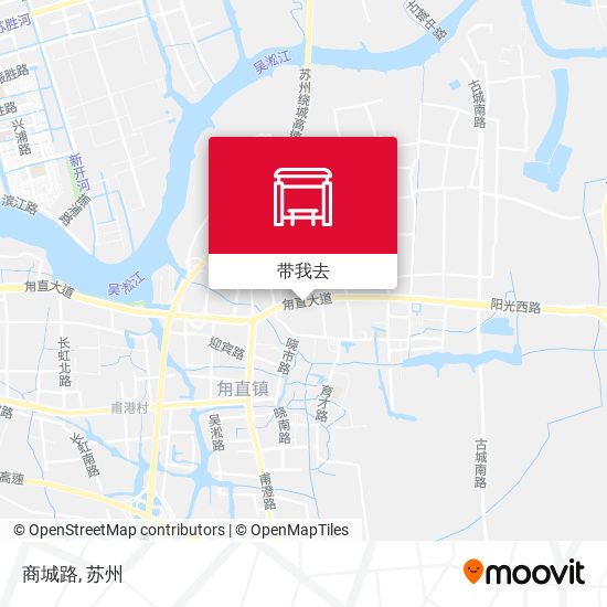 商城路地图