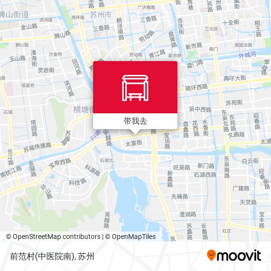 前范村(中医院南)地图