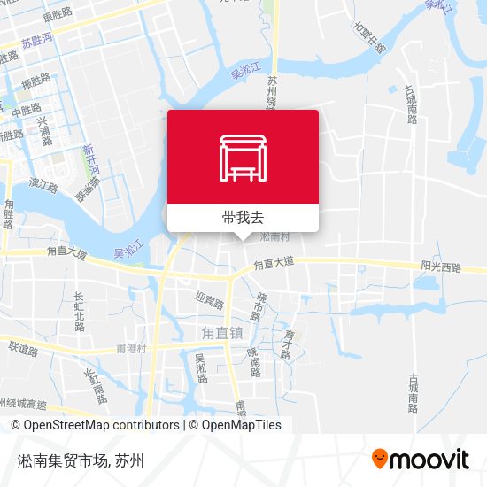 淞南集贸市场地图
