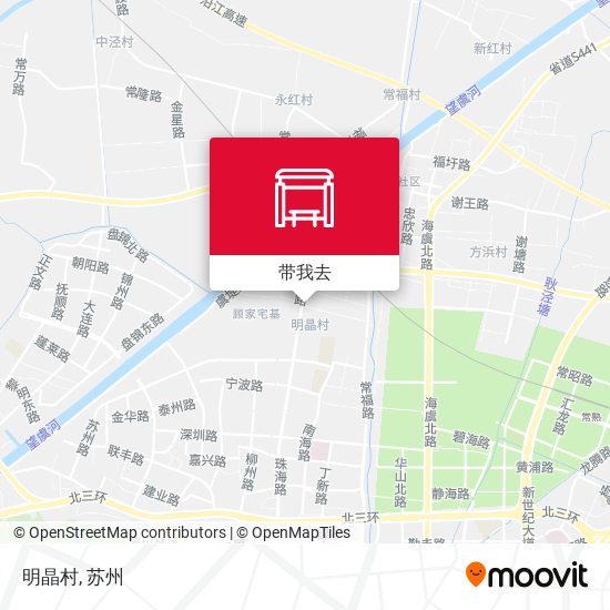 明晶村地图