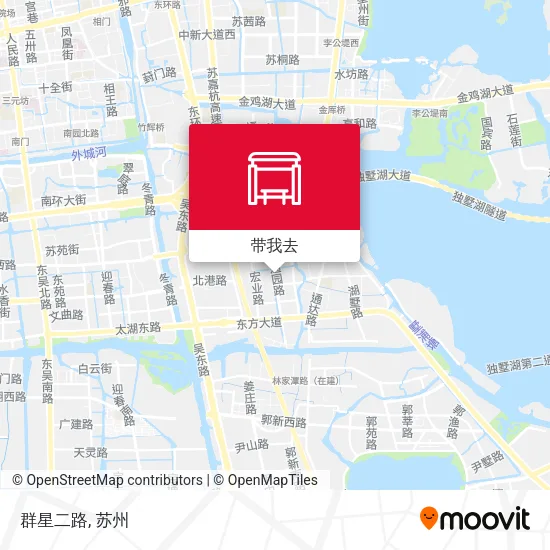 群星二路地图