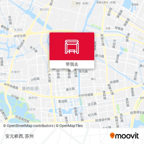 安元桥西地图