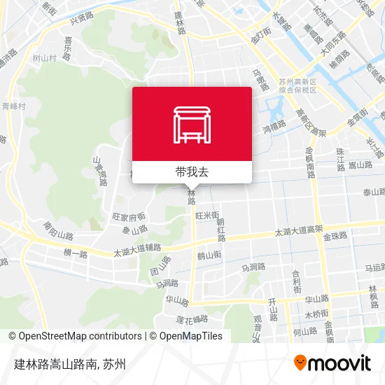 建林路嵩山路南地图
