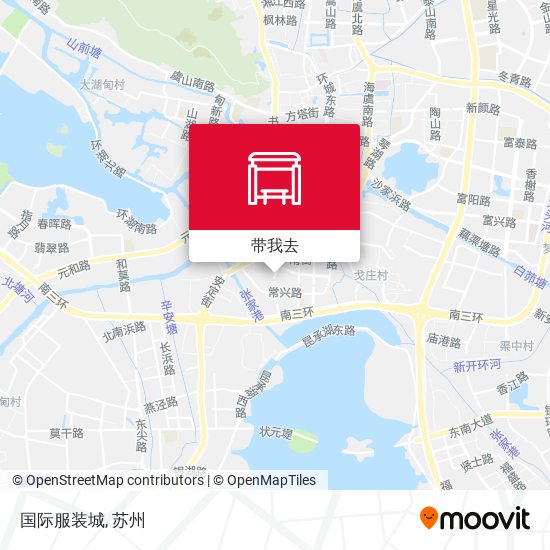 国际服装城地图