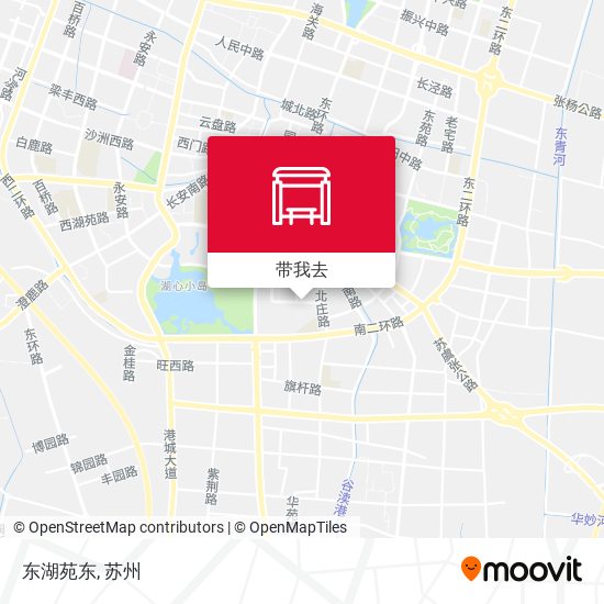 东湖苑东地图