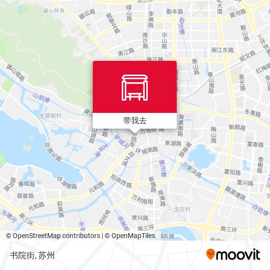 书院街地图