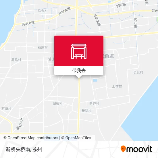 新桥头桥南地图