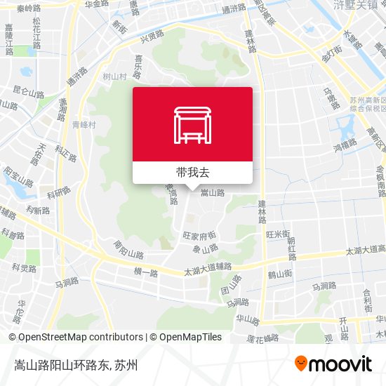 嵩山路阳山环路东地图