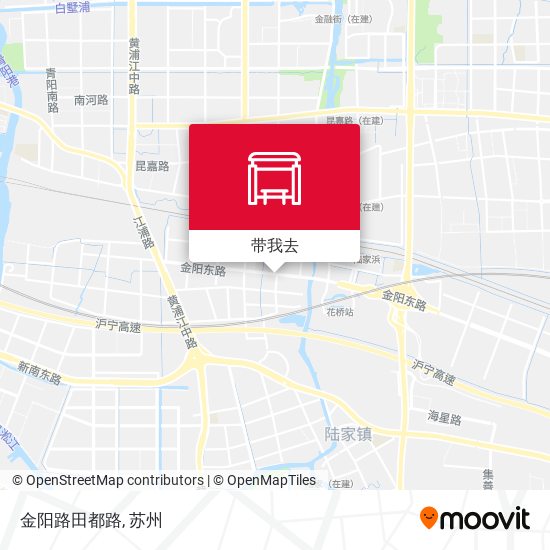 金阳路田都路地图
