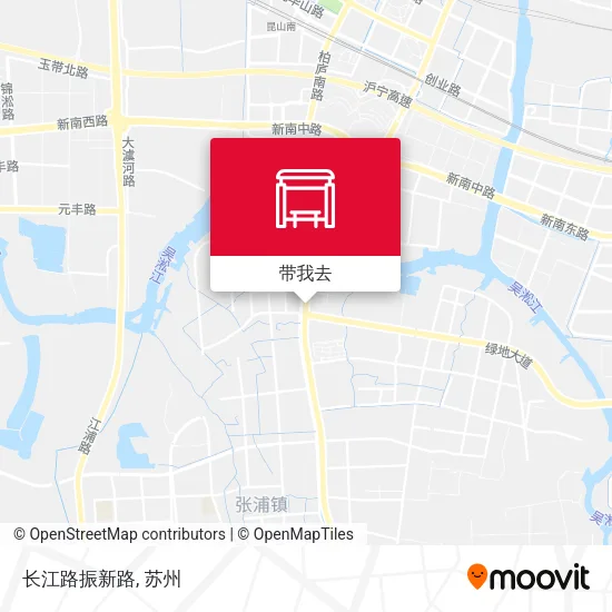 长江路振新路地图