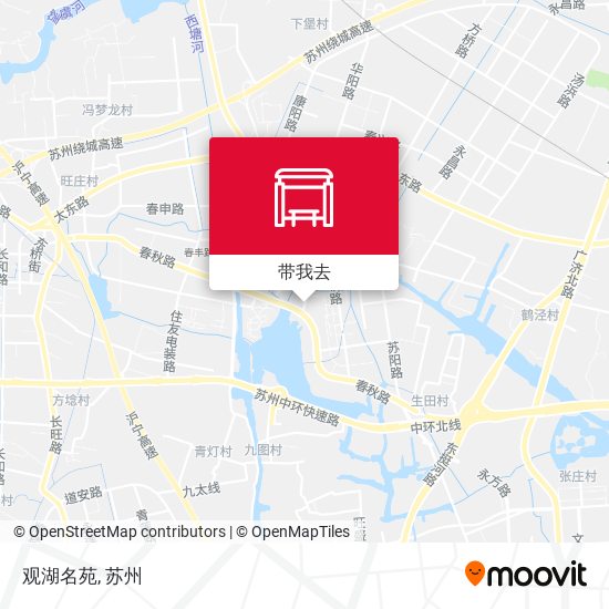 观湖名苑地图