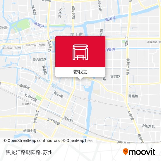 黑龙江路朝阳路地图