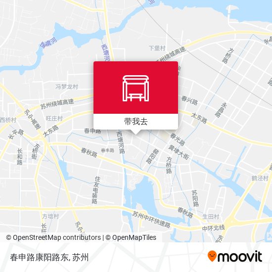 春申路康阳路东地图