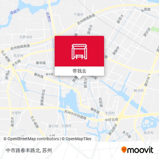 中市路春丰路北地图