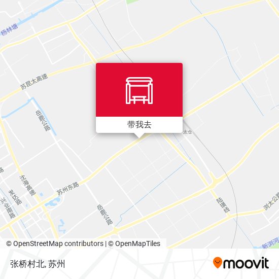 张桥村北地图