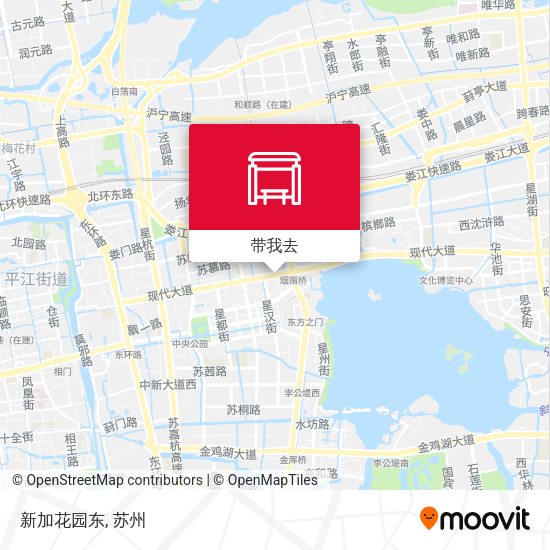 新加花园东地图