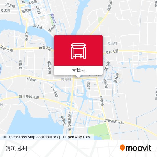 清江地图