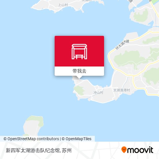 新四军太湖游击队纪念馆地图
