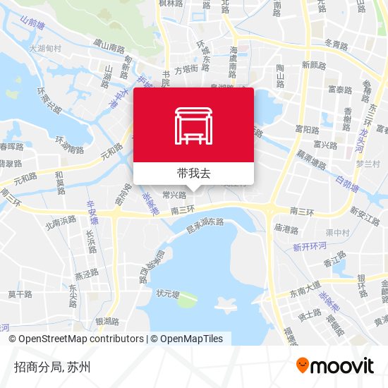 招商分局地图