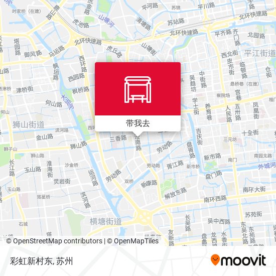 彩虹新村东地图