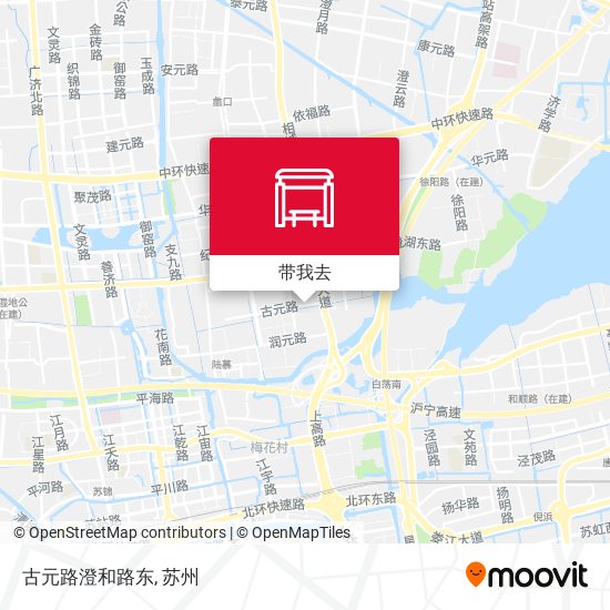 古元路澄和路东地图