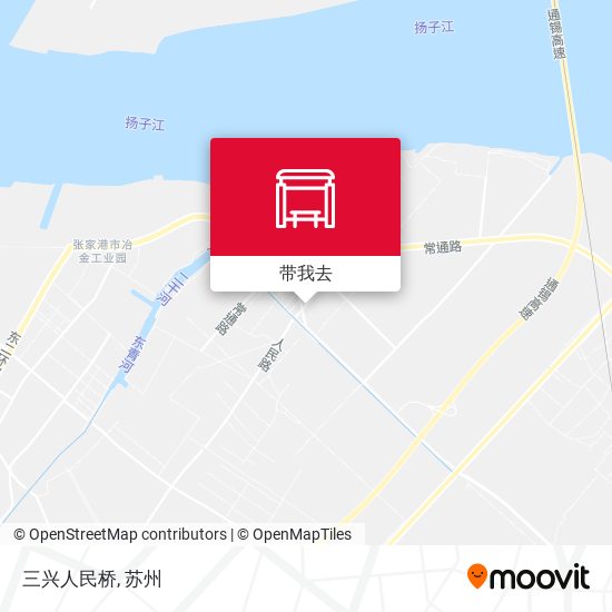 三兴人民桥地图
