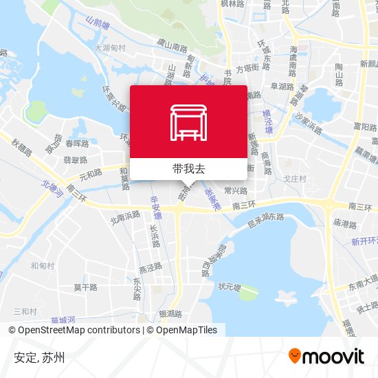 安定地图