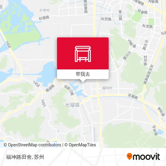 福坤路田舍地图