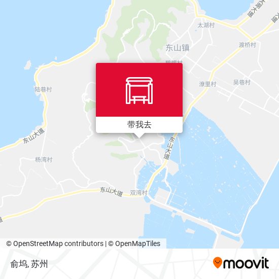俞坞地图