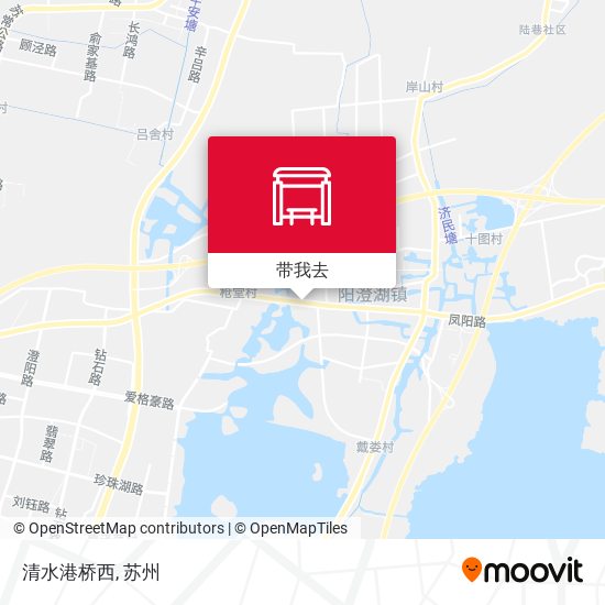 清水港桥西地图