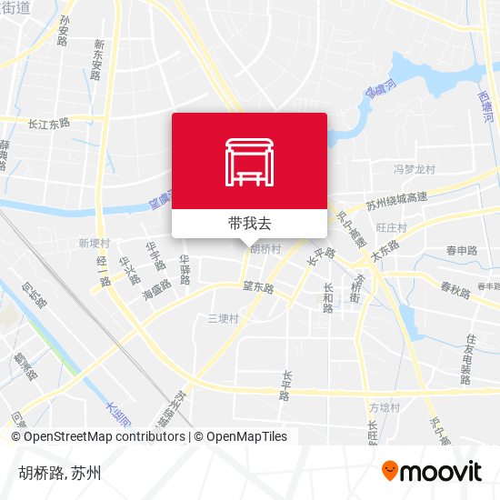 胡桥路地图