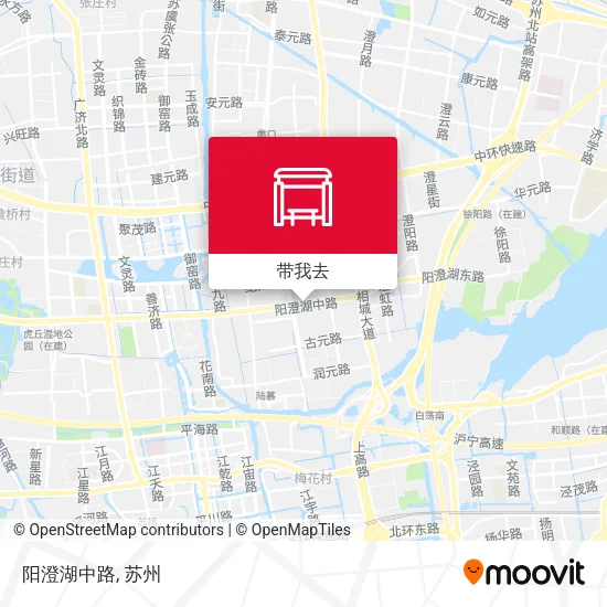 阳澄湖中路地图