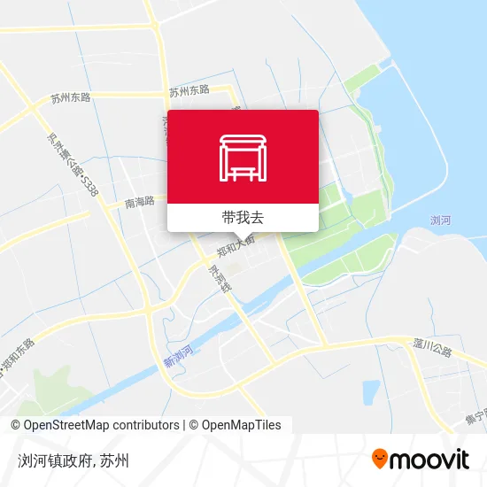 浏河镇政府地图