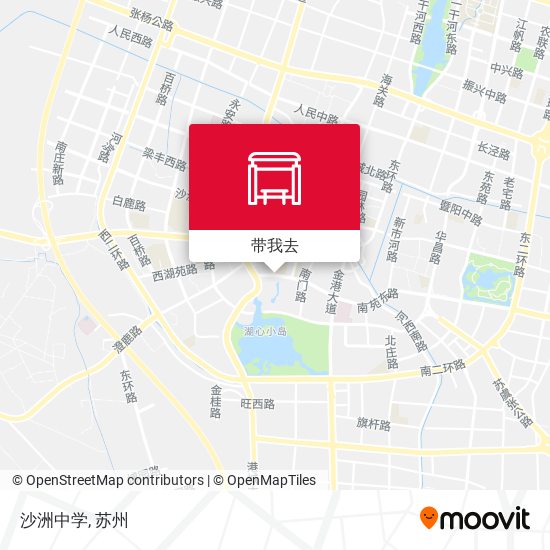 沙洲中学地图