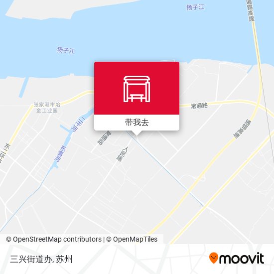 三兴街道办地图