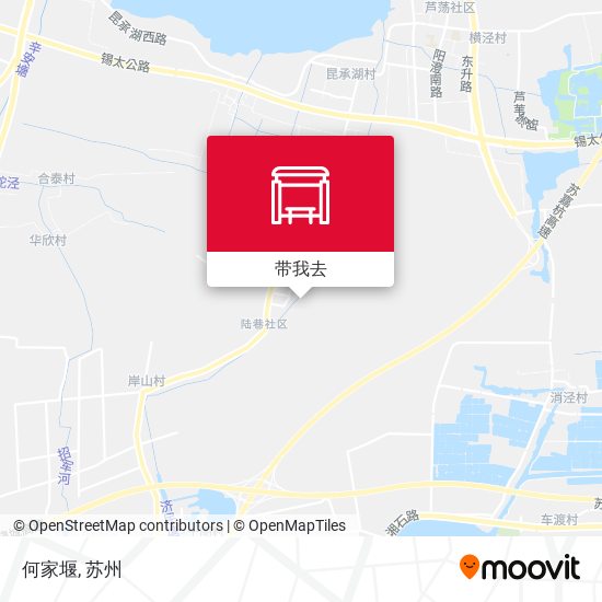 何家堰地图