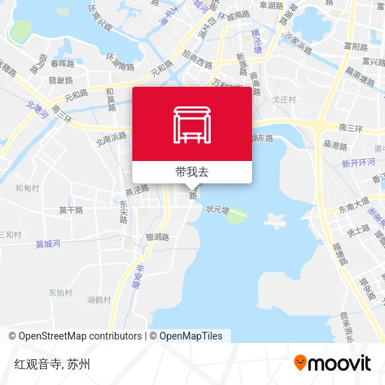 红观音寺地图