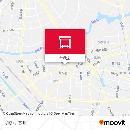 胡桥村地图