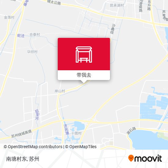 南塘村东地图