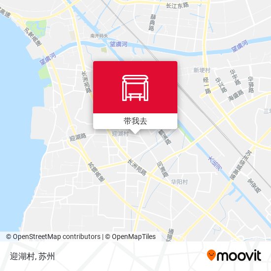 迎湖村地图