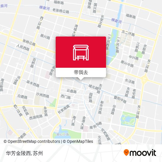 华芳金陵西地图