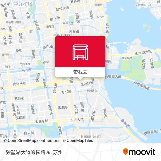 独墅湖大道通园路东地图