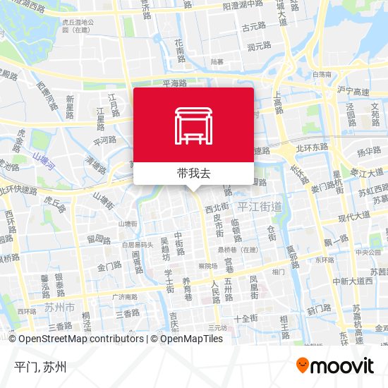 平门地图