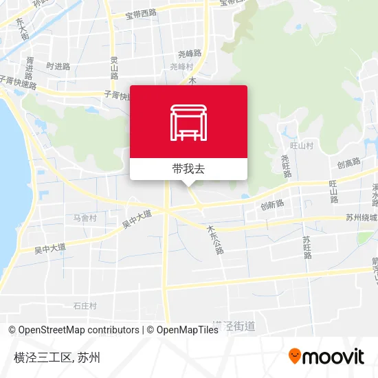 横泾三工区地图