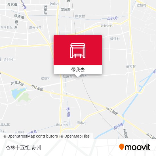 杏林十五组地图