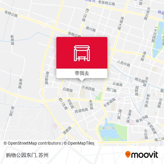 购物公园东门地图