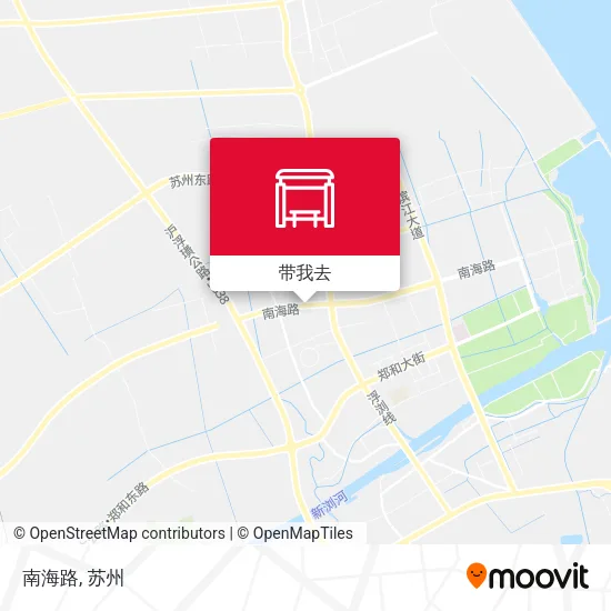 南海路地图