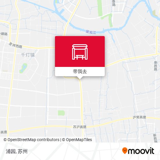 浦园地图