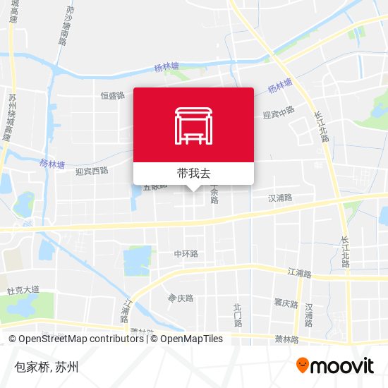 包家桥地图